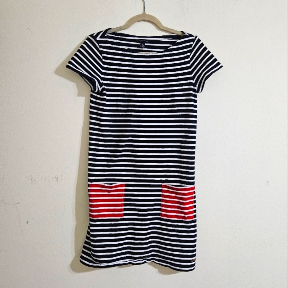 Tommy Hilfiger Striped Cotton Dress